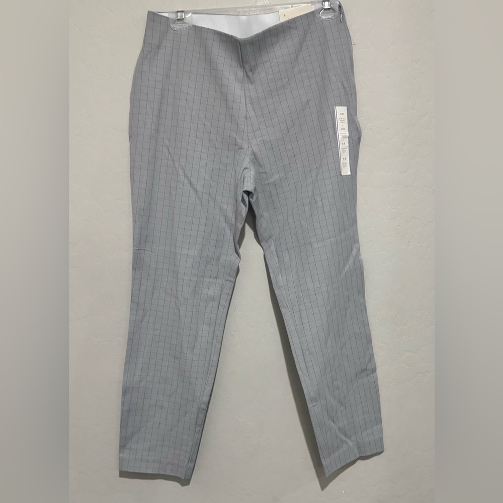 a new day Gray Dress Pants Classic Straight-Leg